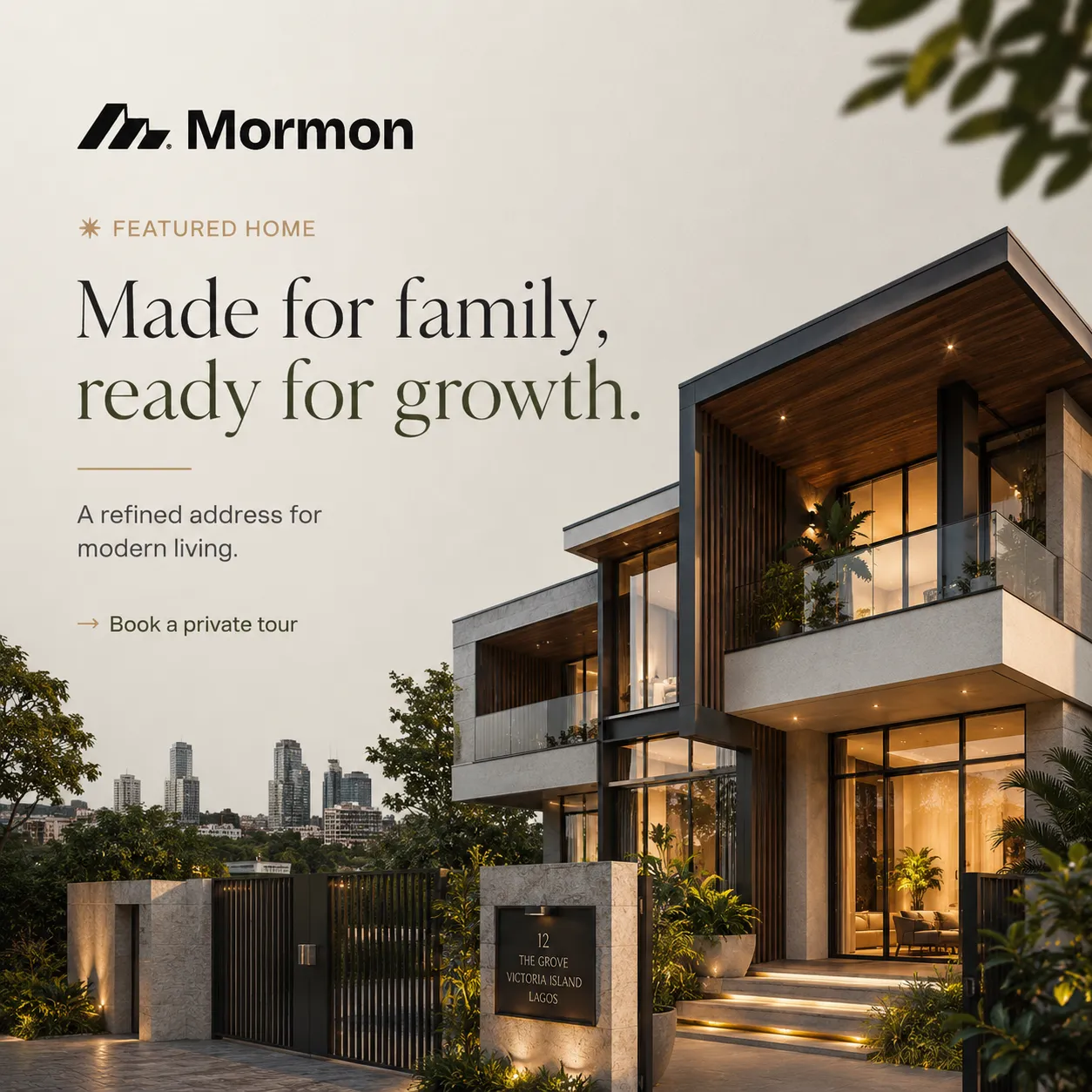 Mormon residential property campaign