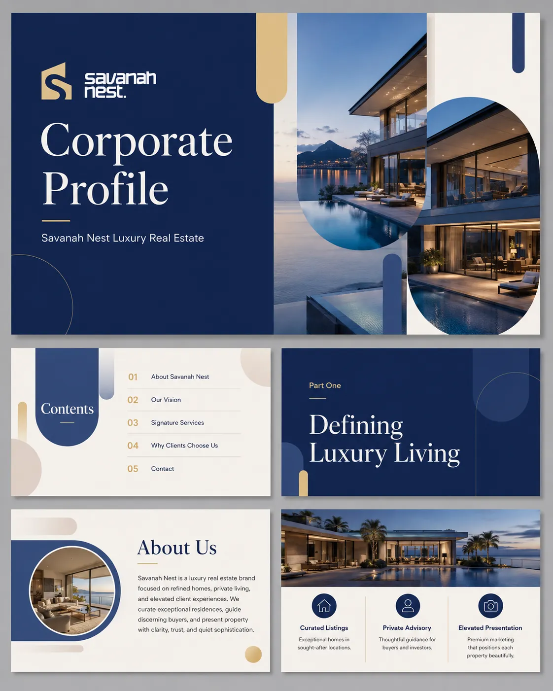 Savanah Nest digital property screens