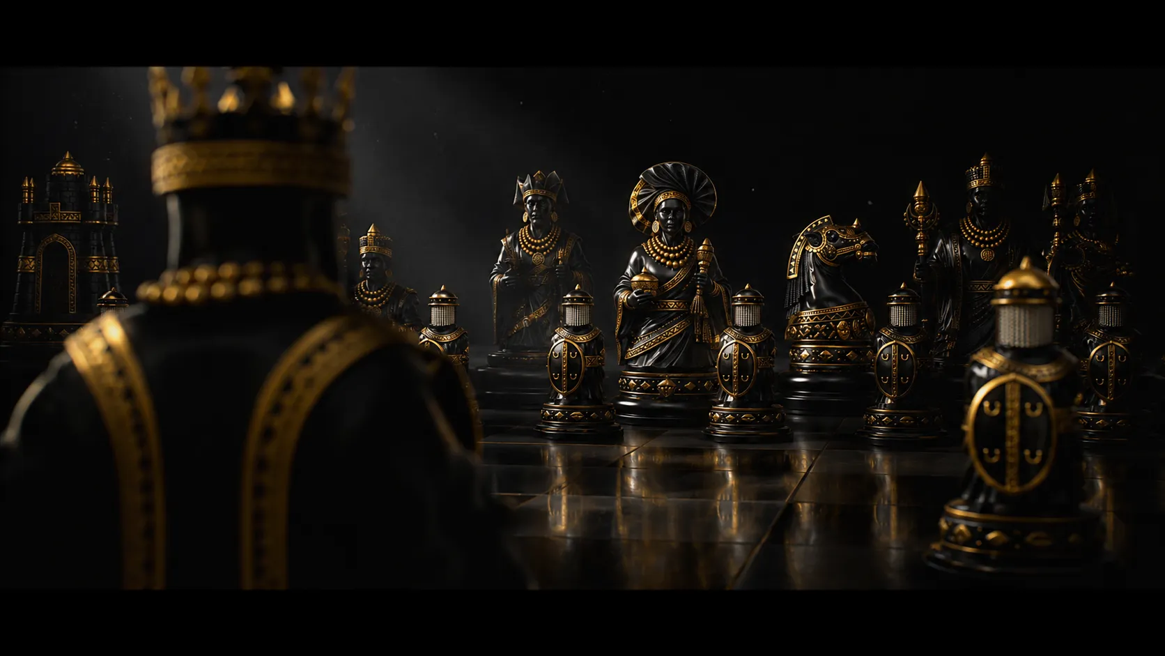 Afrochess project visual