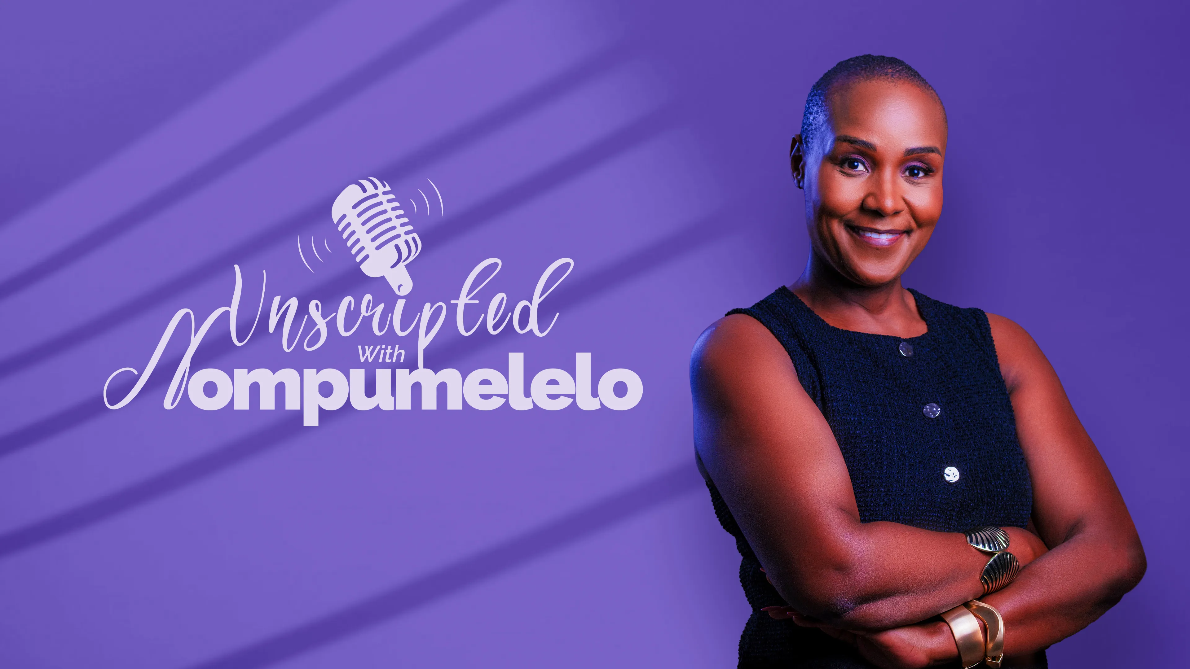 Purple Unscripted host campaign banner